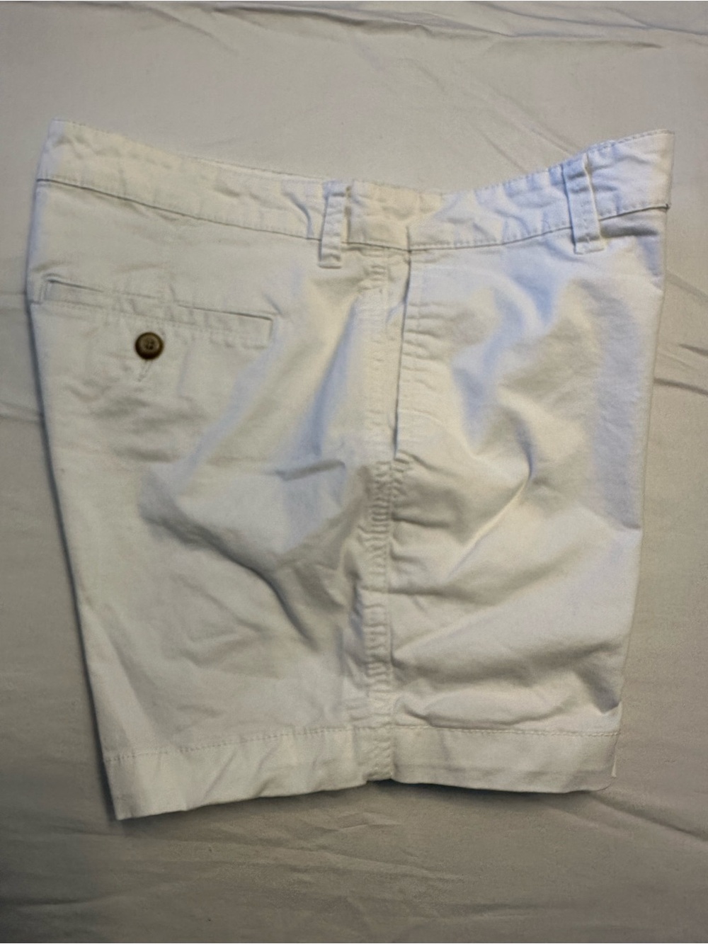 GAP White Flat-Front Cotton Men's Shorts